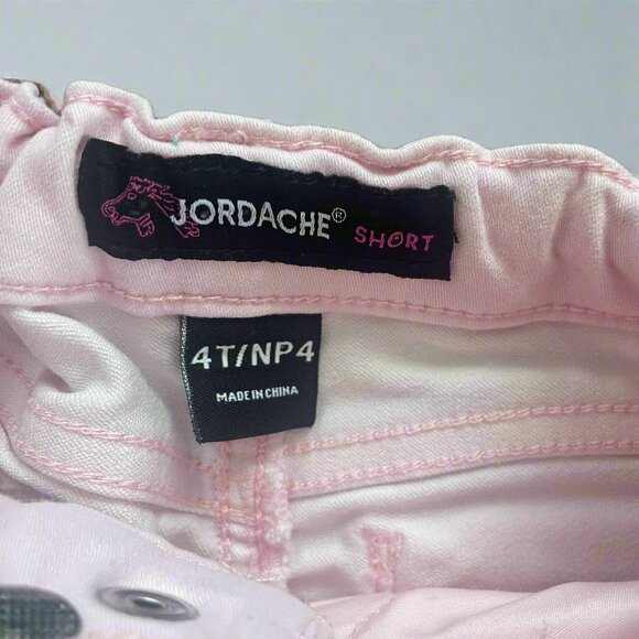 Toddler Light Pink Jordache Short Size 4T - Picture 4 of 4
